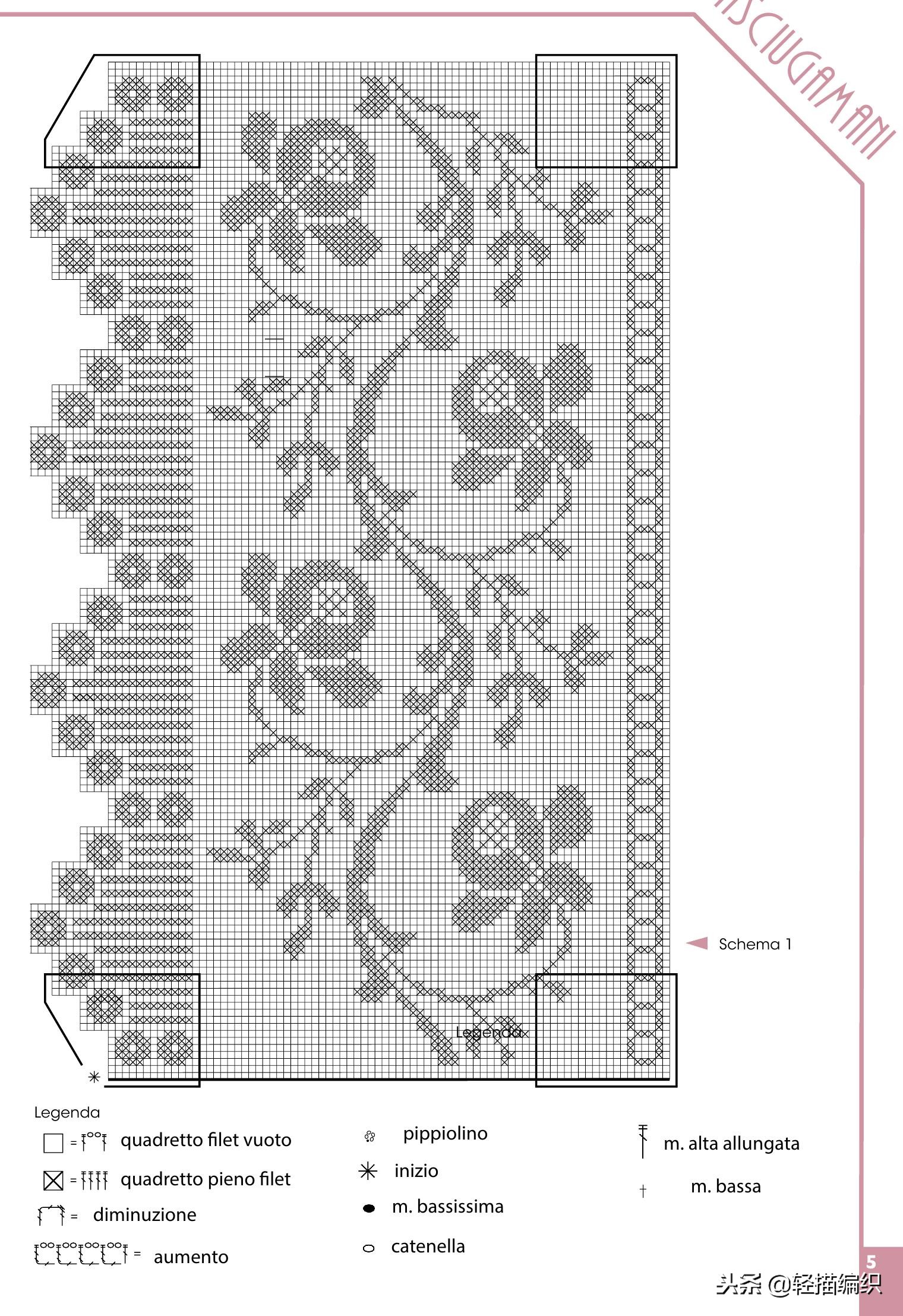 蕾丝钩织桌垫,防水防油蕾丝桌垫