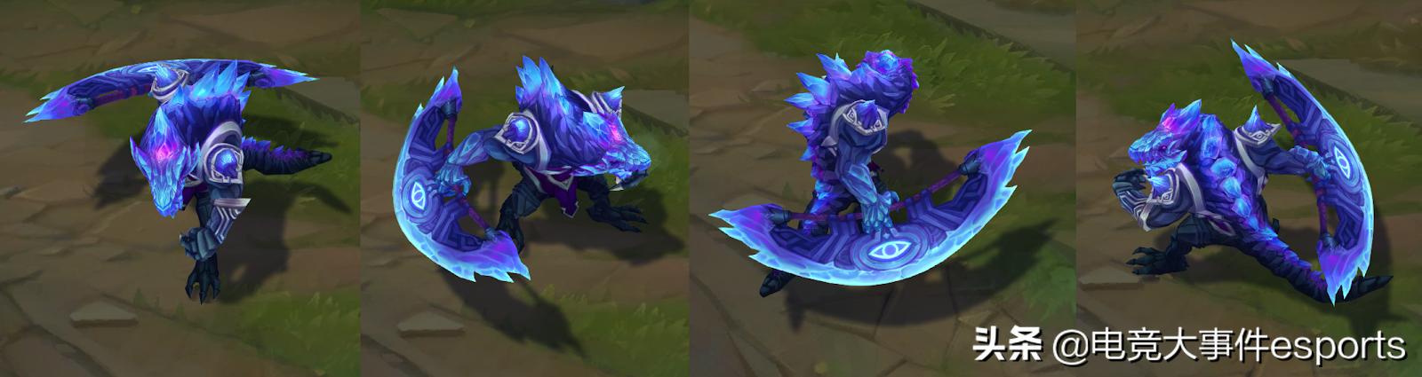 lol鳄鱼黯晶巨鳄是限定吗,海克斯鳄鱼对比黯晶巨鳄