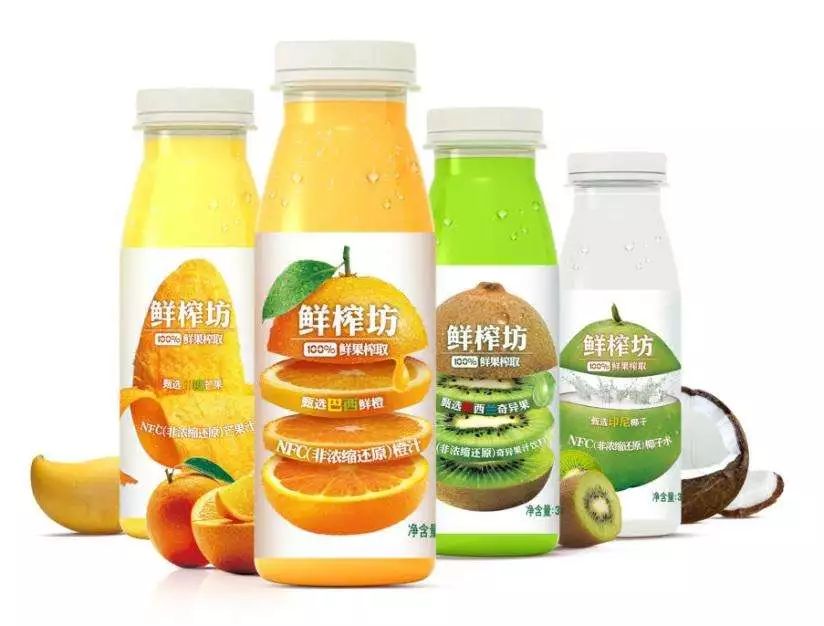 农夫山泉百分百橙汁,汇源经典果汁