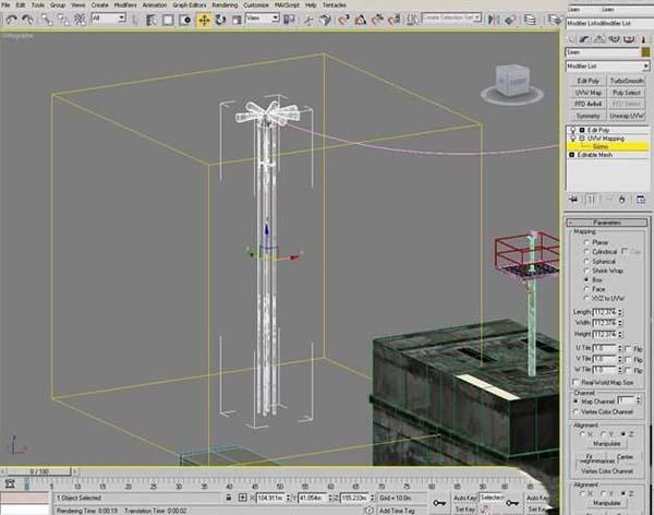 如何让3d模型质感渲染,3dmax地砖铺设随机纹理贴图教程