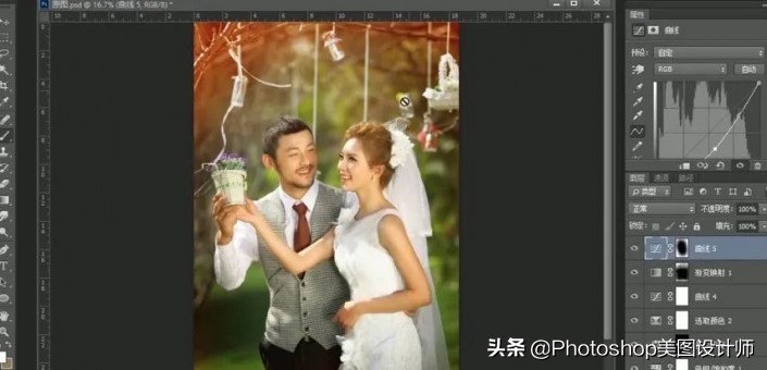 婚纱后期修图多少钱一张,ps修婚纱照片所有步骤教程