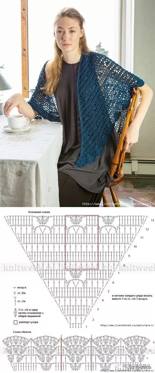 系一条三角围巾最迷人，忽冷忽热都能让你美上天！（附教程）