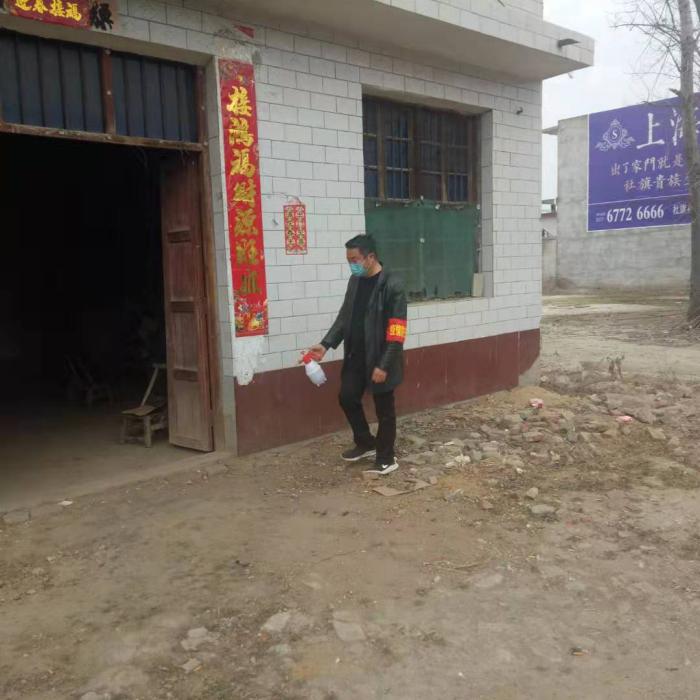 喇叭支书周克平战疫一线践初心,社旗苗店镇周克平