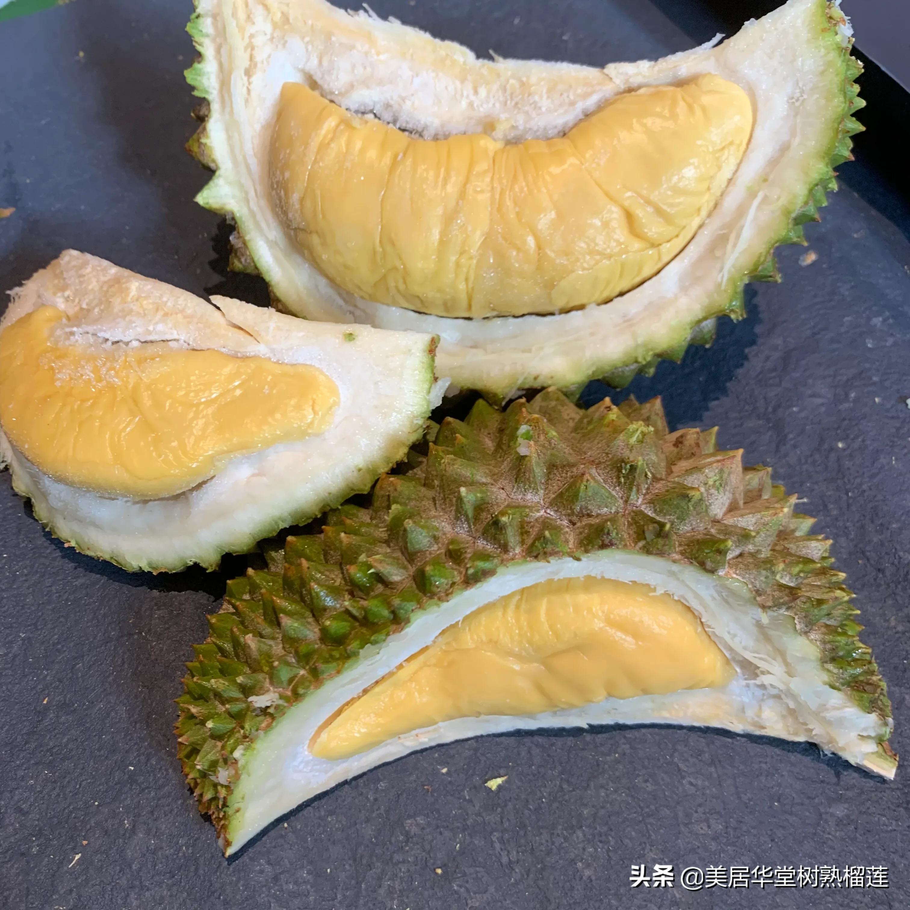 猫山王榴莲剥开有黑的,猫山王榴莲裸根