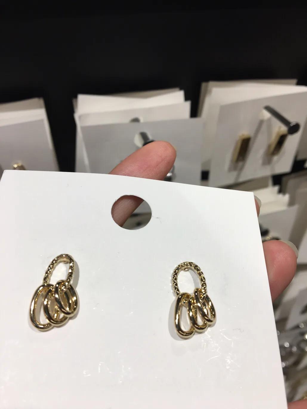 韩国气质耳钉,美美美耳饰