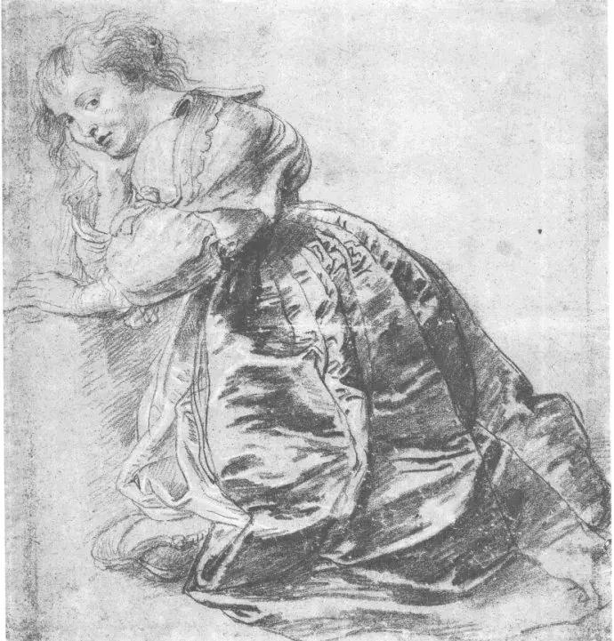 巨匠鲁本斯的素描作品图片,鲁本斯顶级素描