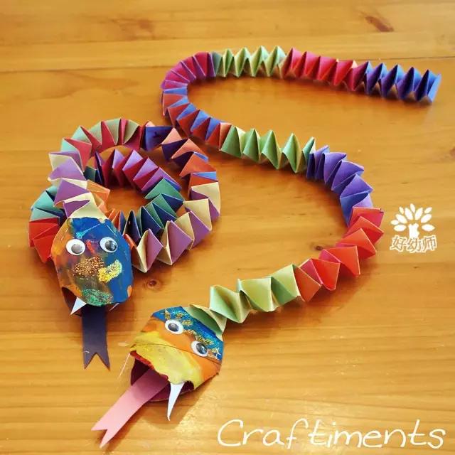 手工制作新年手工画,新年贺卡手工画2021年简单幼儿园