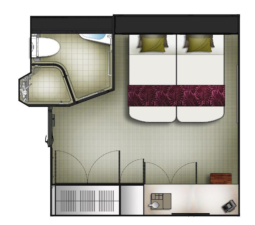 世界梦号免费邮轮设施,亚洲最大的海上城堡