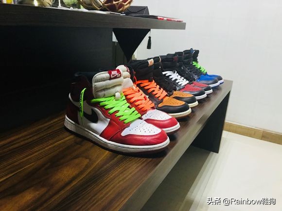 鞋带系法教程aj1蒂芙尼蓝双鞋带,aj1四色鸳鸯鞋带系法教程