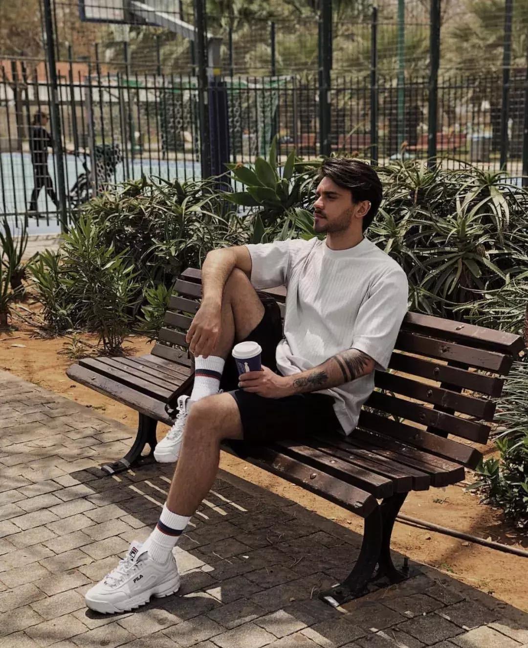 泰国夏天男士花短裤丝绸,夏天男士短裤穿衣搭配