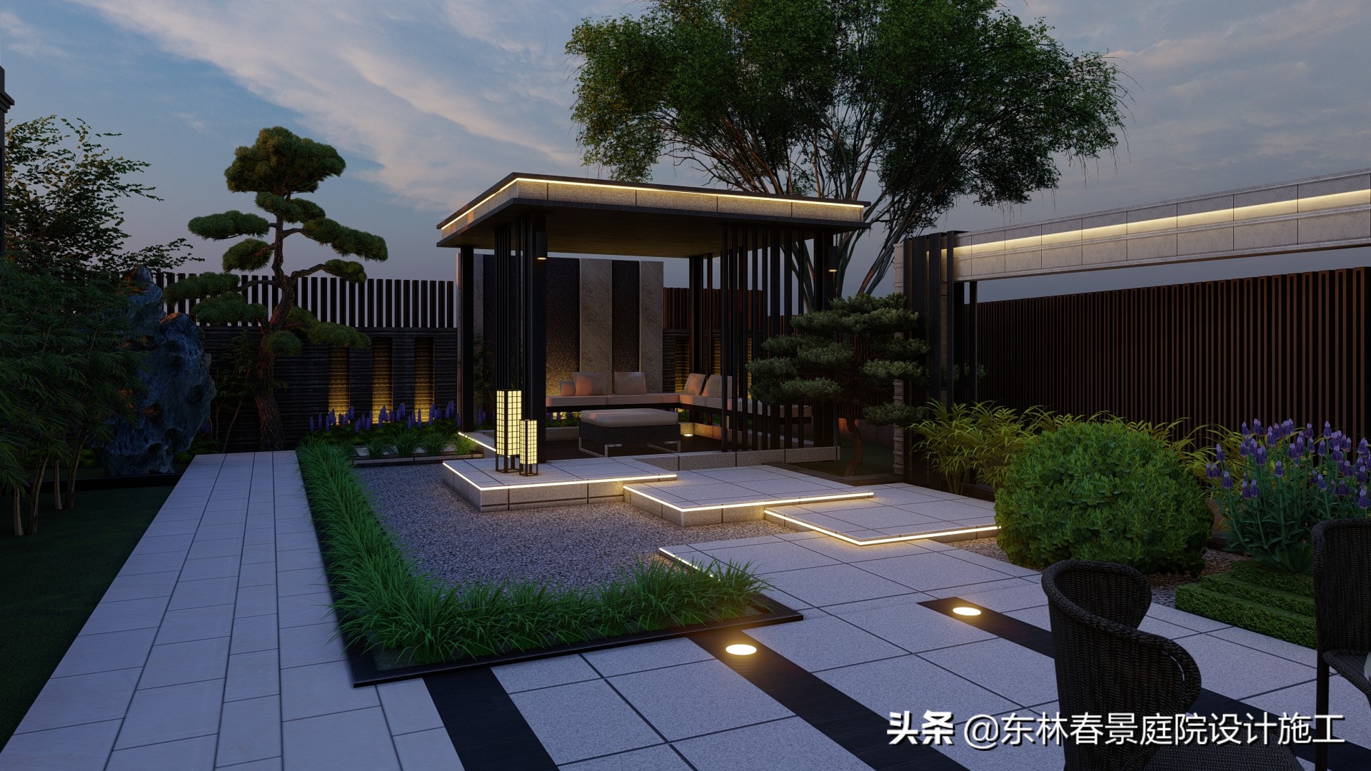 别墅庭院设计案例,各种别墅设计大全