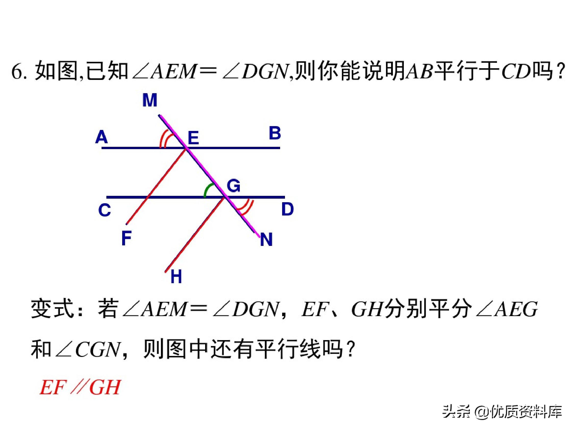 七年级下册数学重要知识点归纳,七年级数学下册知识点汇总