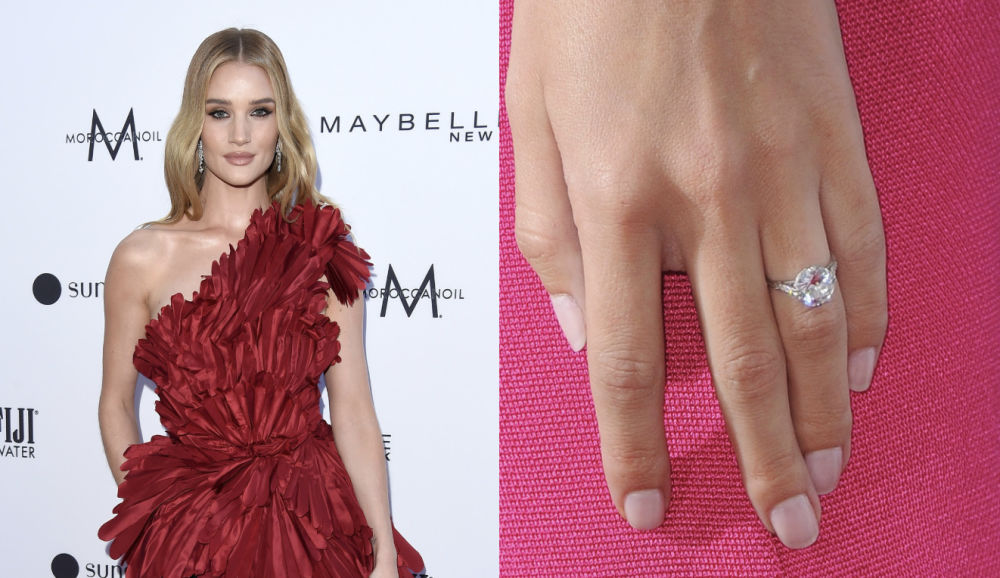 ladygaga格莱美钻戒,欧美女明星秀婚戒