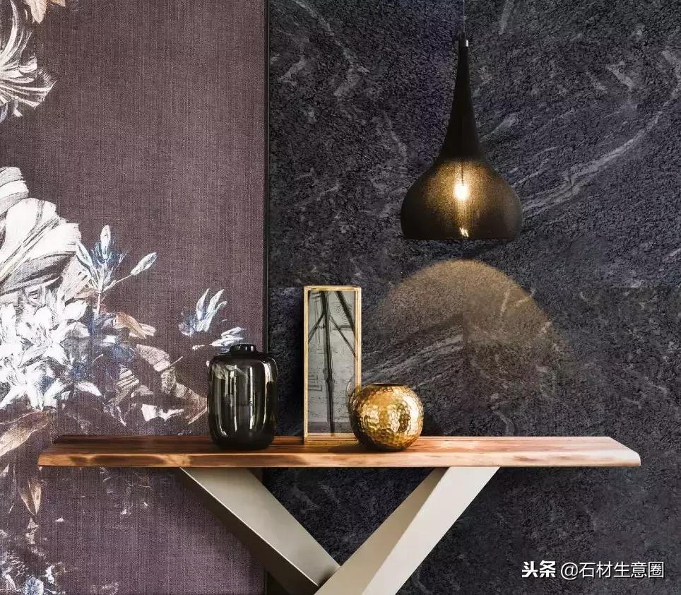 大理石：高级黑，一半是设计，一半是艺术