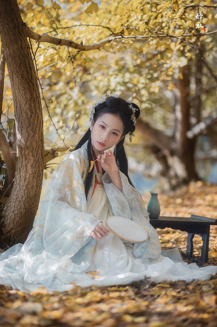 梨花似雪,伊人如梦