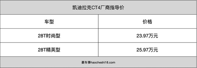 凯迪拉克CT4试驾评测,凯迪拉克ct4和ats空间对比