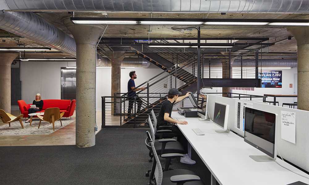 温暖工业风广告公司Fallon明尼阿波利斯办公设计欣赏