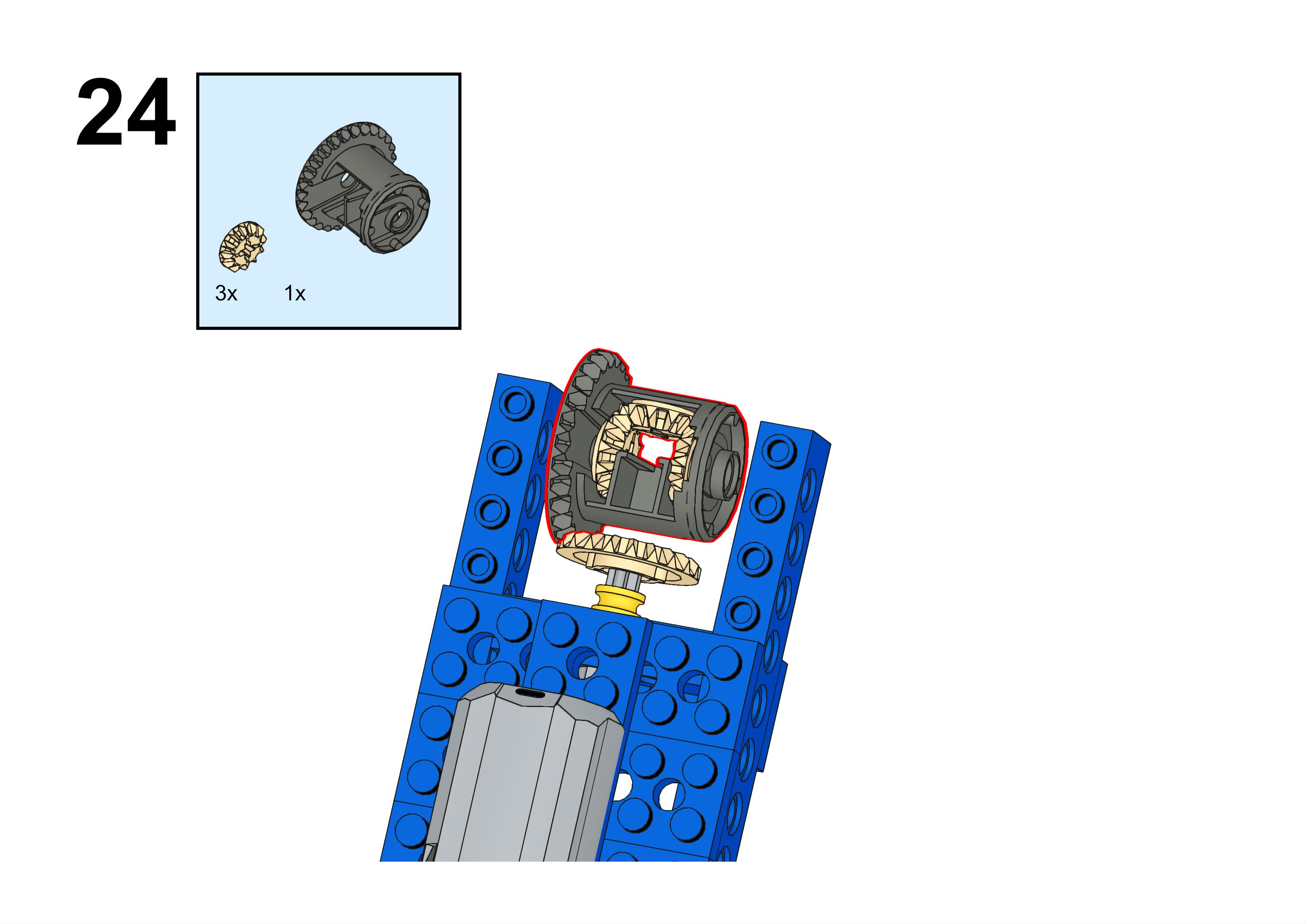 用乐高9686做一辆四驱车,乐高9686小颗粒四驱车搭建教程