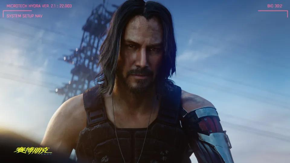 夜之城传奇强尼,强尼银手是基努里维斯么