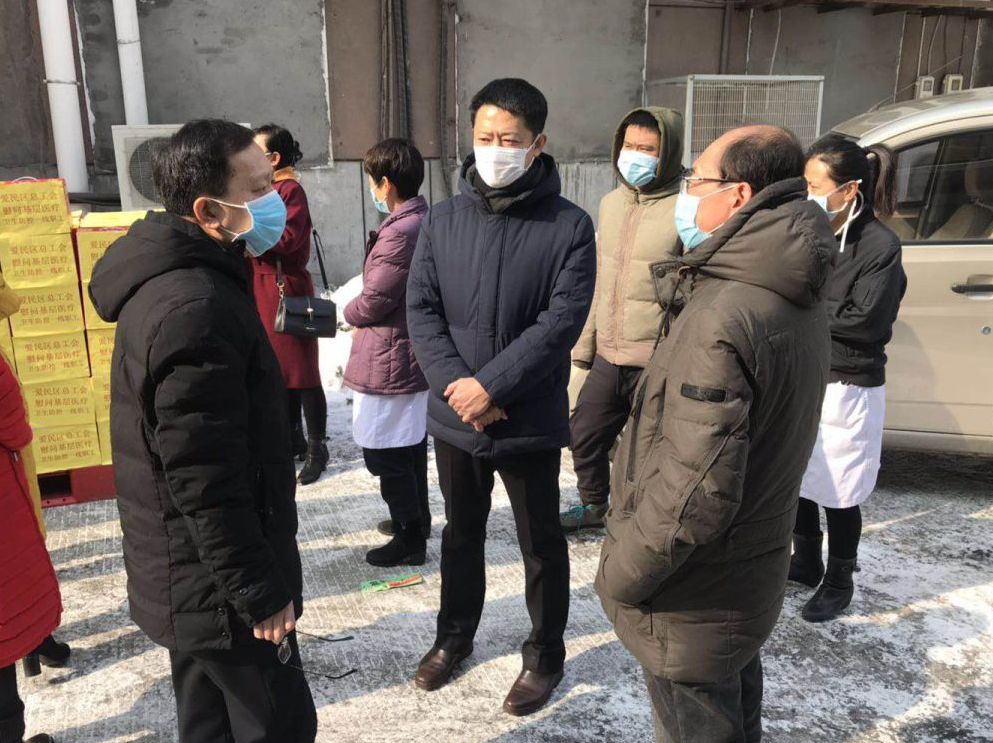 工会慰问暖人心同舟共济共抗疫情,工会凝心聚力战疫情