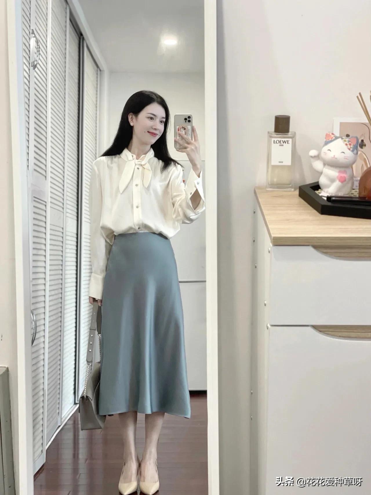 初秋韩国温柔风小姐姐穿搭,深秋成熟韩系穿搭女士