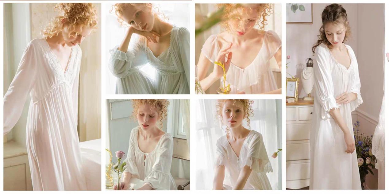 仙女居家睡衣套装,仙女家居加厚睡衣