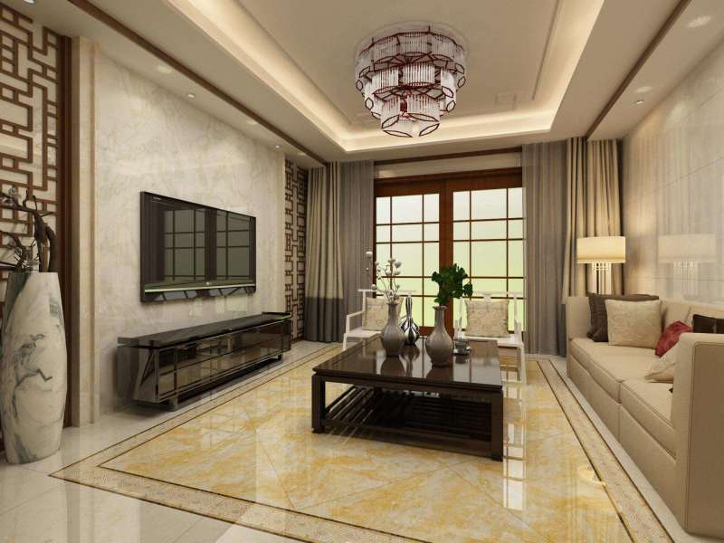 客厅地板砖怎么选择,客厅地板砖设计效果图大全