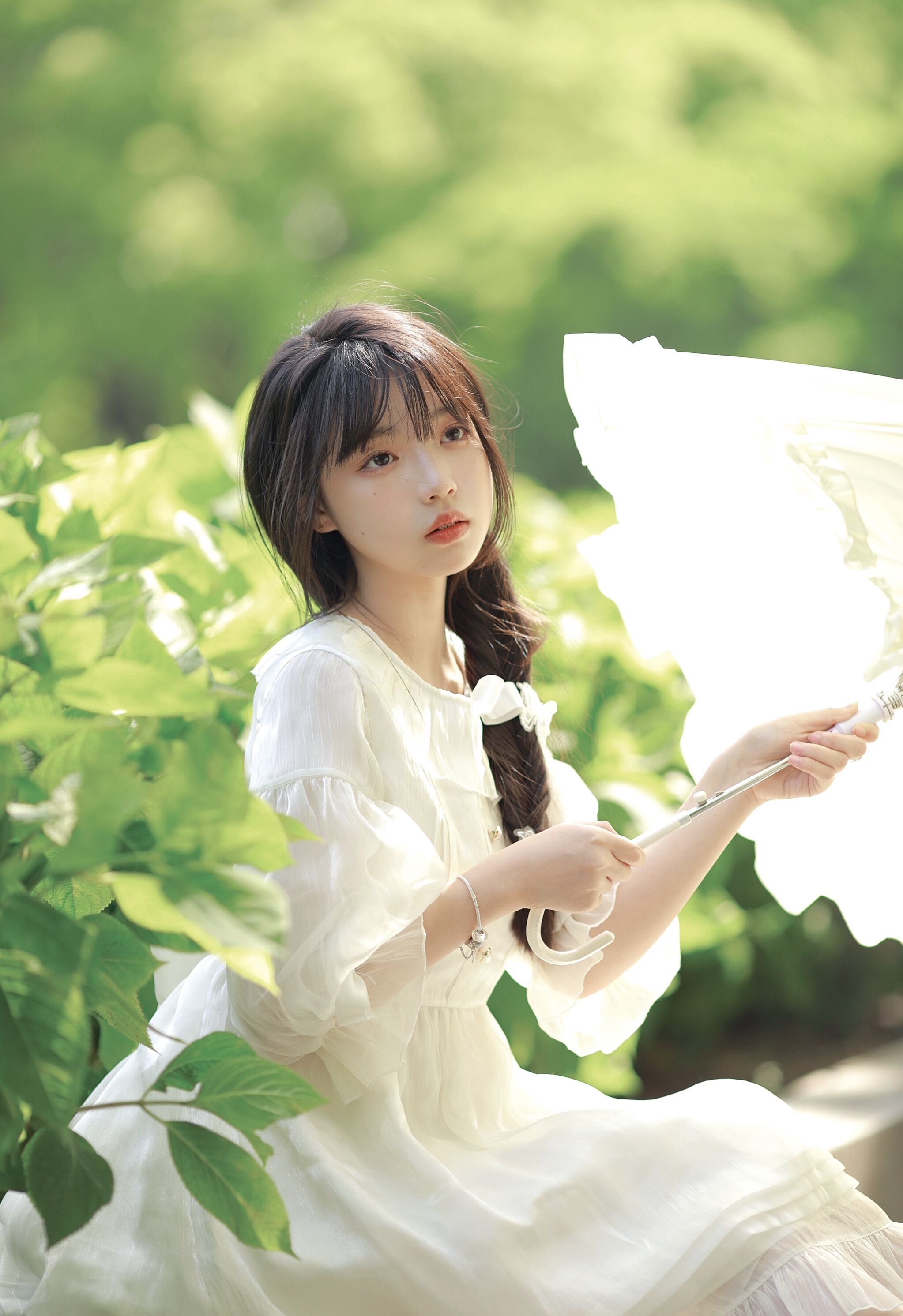 甜美少女丨就想静静地看着你