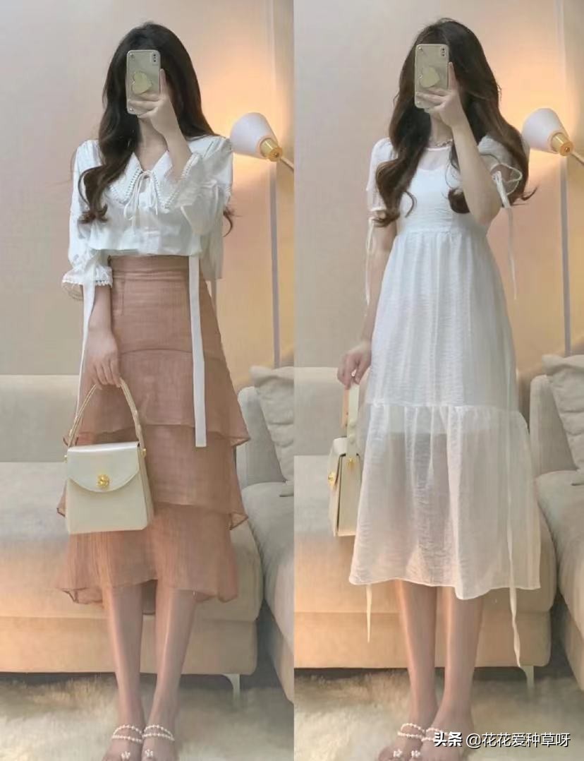 极致温柔的气质早秋穿搭
