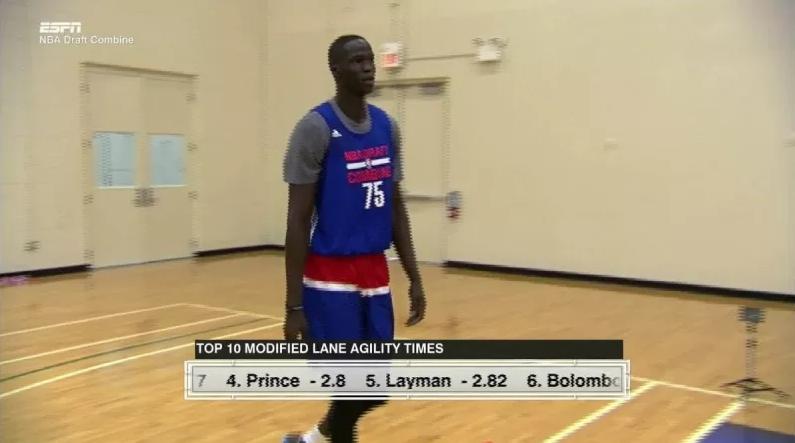 14岁2米17篮球天才中锋,nba身高203米臂展优秀的小前锋