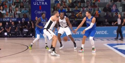 就你叫东契奇啊？乔治反弹砍35分，鱼竿送你了