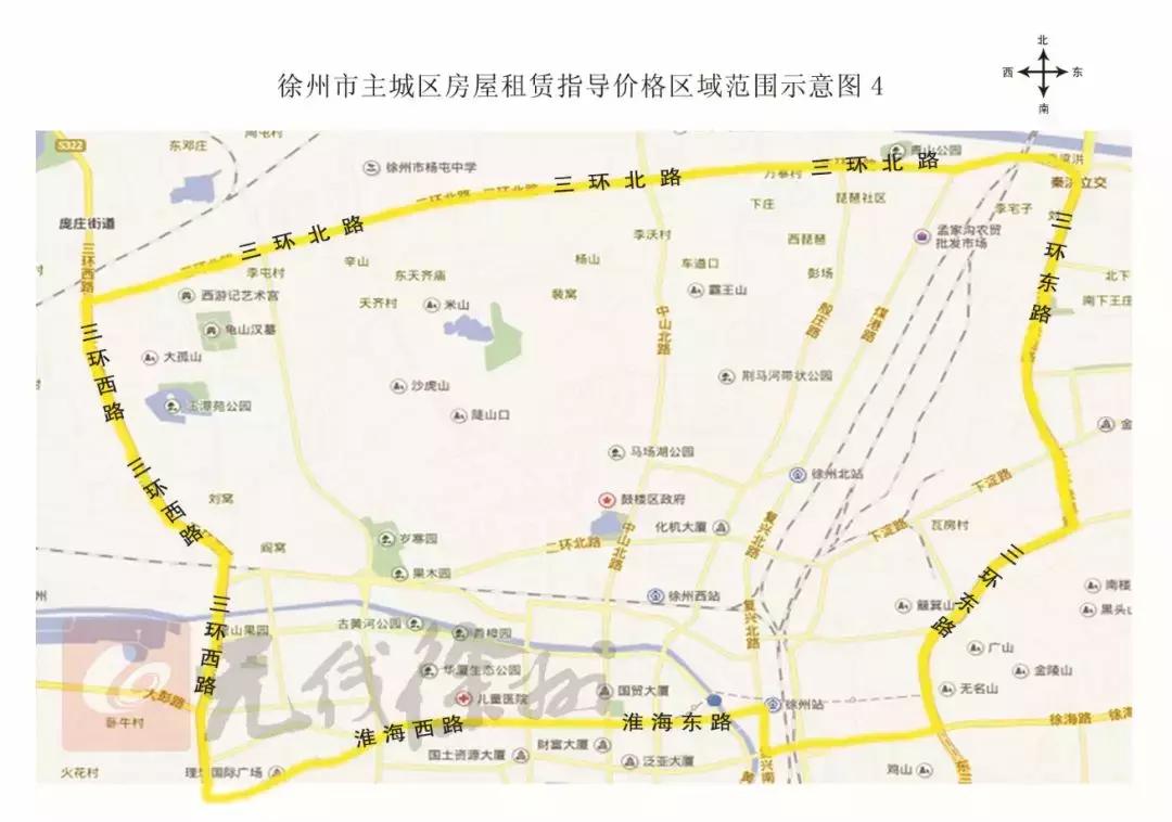 徐州租房租赁指导价,徐州房屋出租基准价