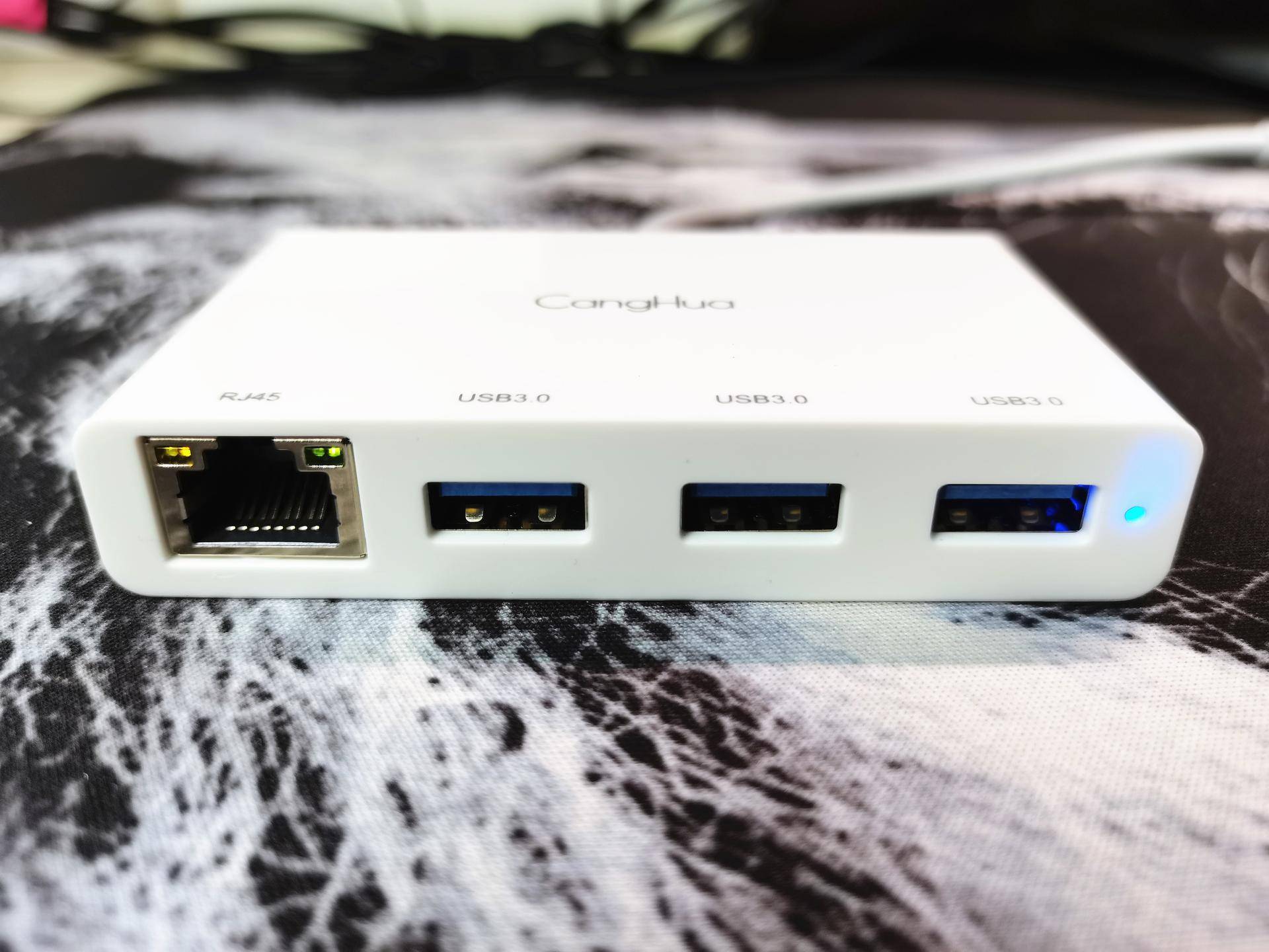 五折好物,解决笔记本没有网口的尴尬,还送3个USB3.0接口