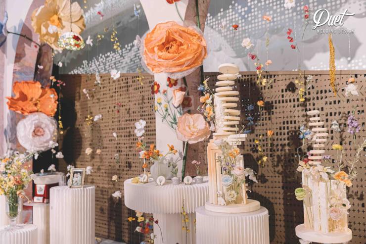 梦幻花园婚礼,温暖浪漫的婚礼