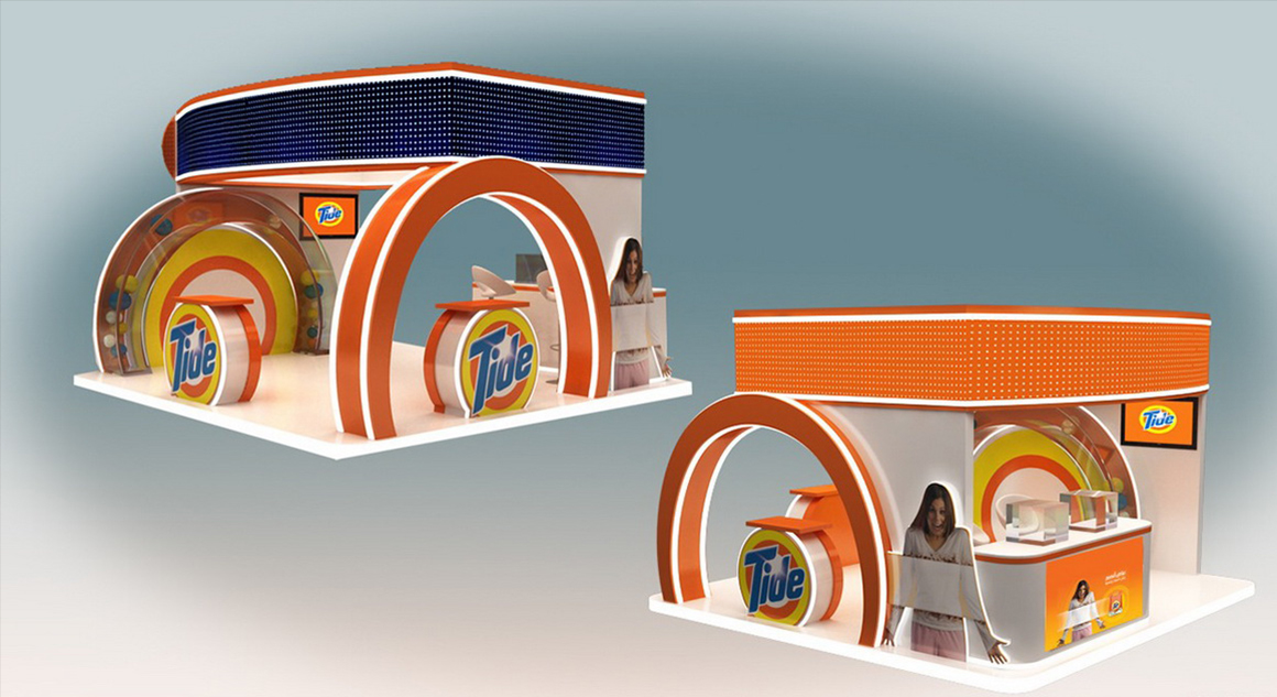 国外创意展台,国外创意展台设计效果图