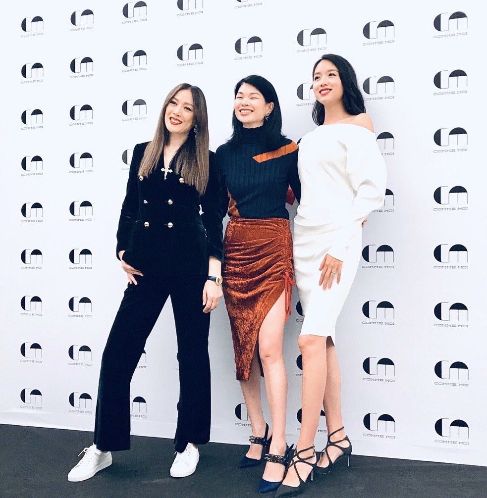 张梓琳真合影杀手！同框吕燕和任达华妻子琦琦，182身高够吸睛