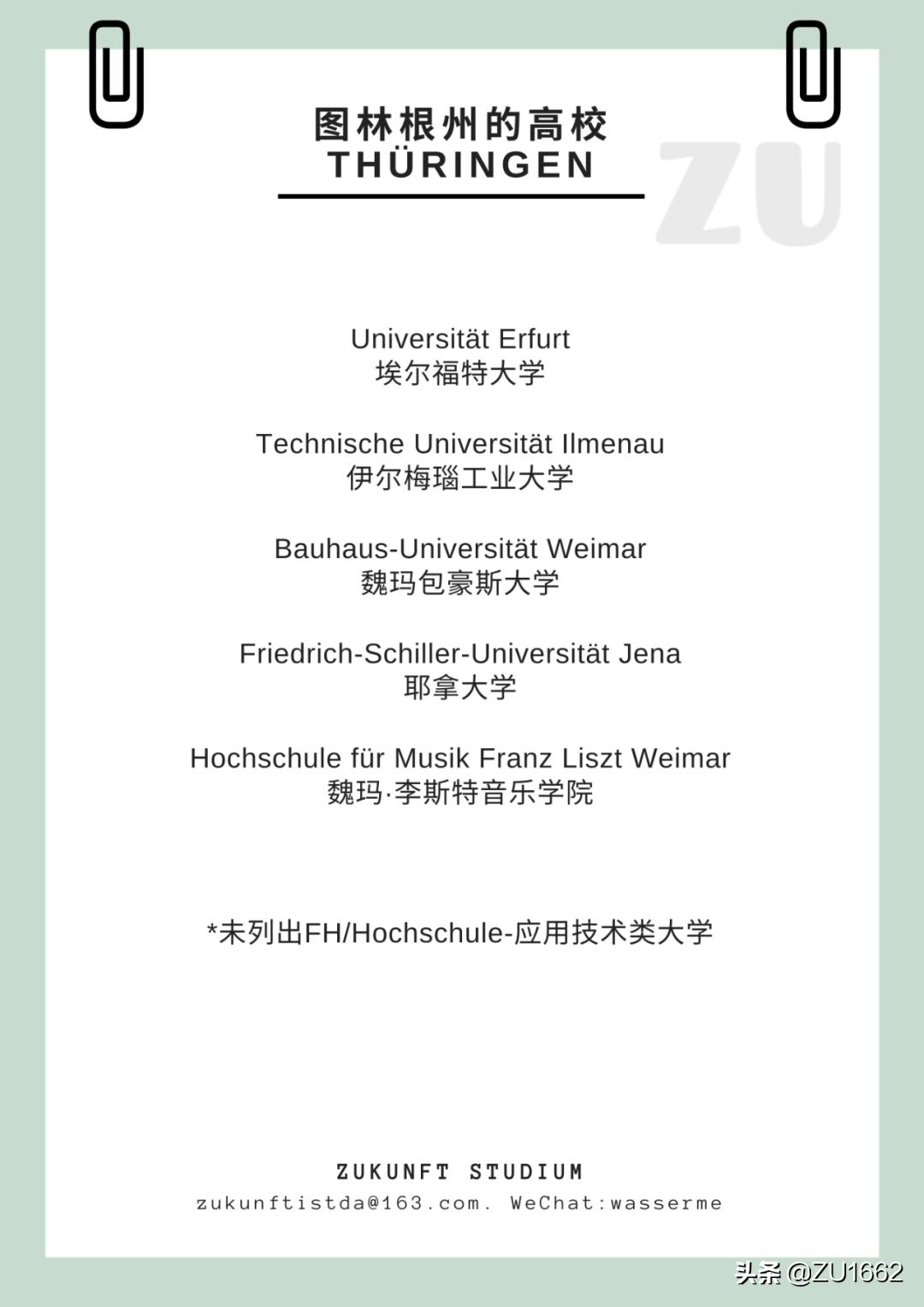 德国各州大学分布地图,德国各州有哪些