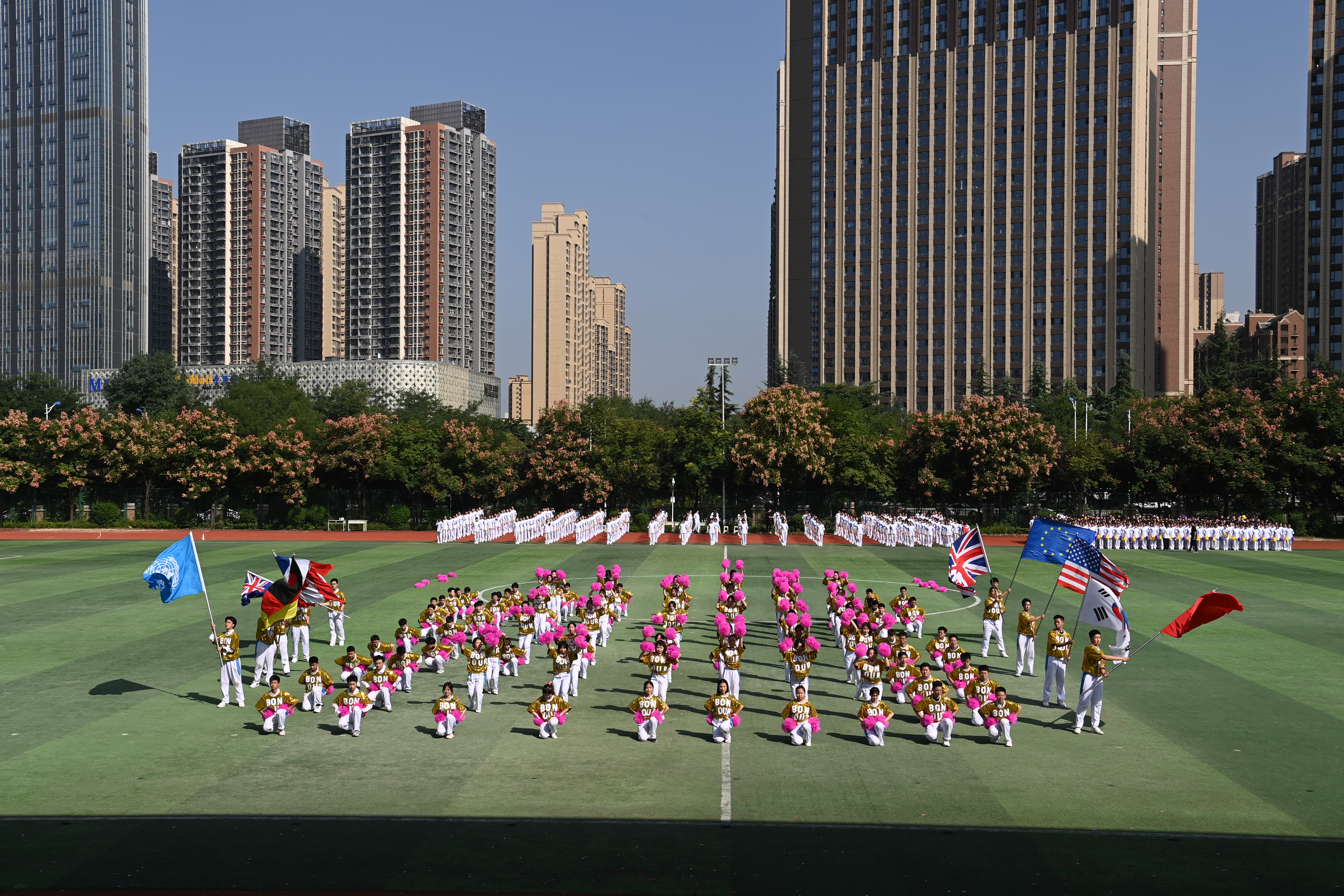 运动有我逐梦不息——记高新一中南校区第25届校运会开幕式