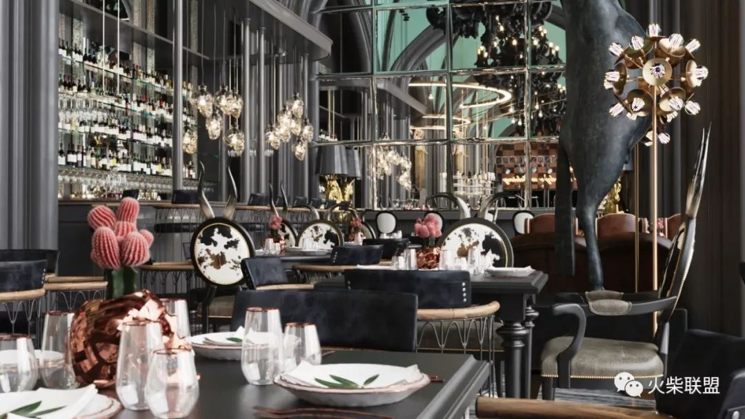 艺术创意餐厅设计图片,100种创意餐厅装修效果图