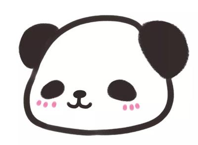 儿童画画教程3-6岁简笔画熊猫,猴子大象小鸟老虎熊猫的简笔画