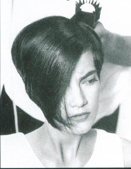 沙宣头短发流行发型剪发教程,沙宣短发发型剪发教程