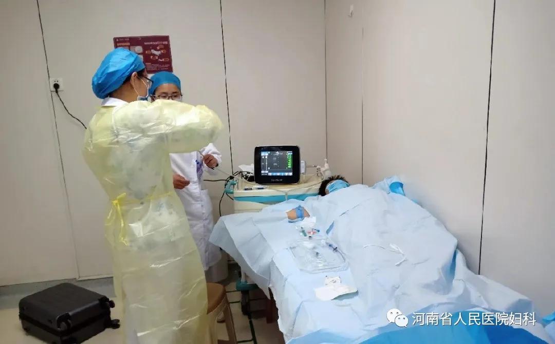 在河南省人民医院妇科一的日子