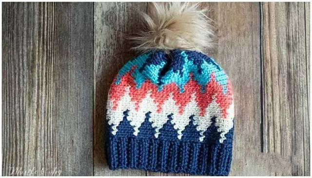 可爱又简单的毛线帽子,简单又漂亮的毛线帽子教程