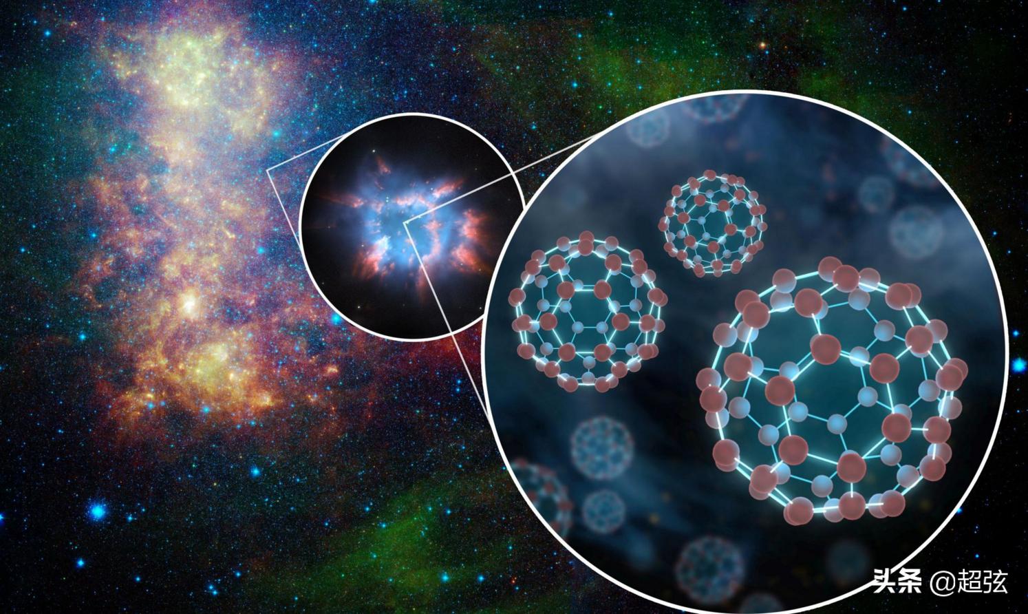 哈勃首次在太空中巴基球离子!彻底颠覆我们对地外世界的理解