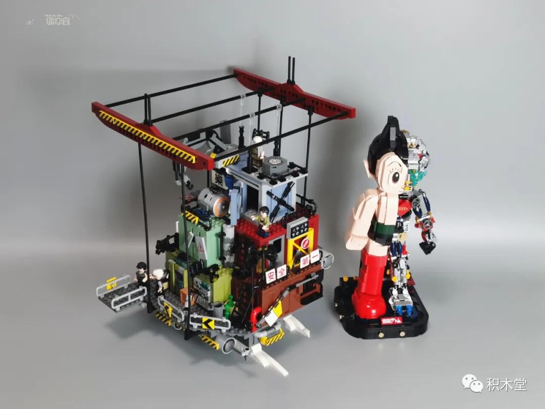 铁臂阿童木70周年展示盒,铁臂阿童木积木测评