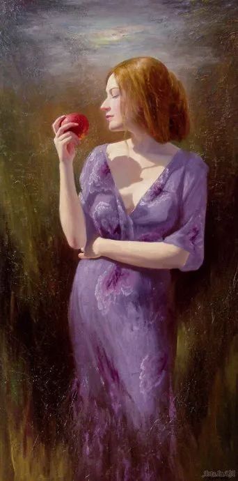 喀拉刨柯油画作品欣赏,瑞典油画人物画