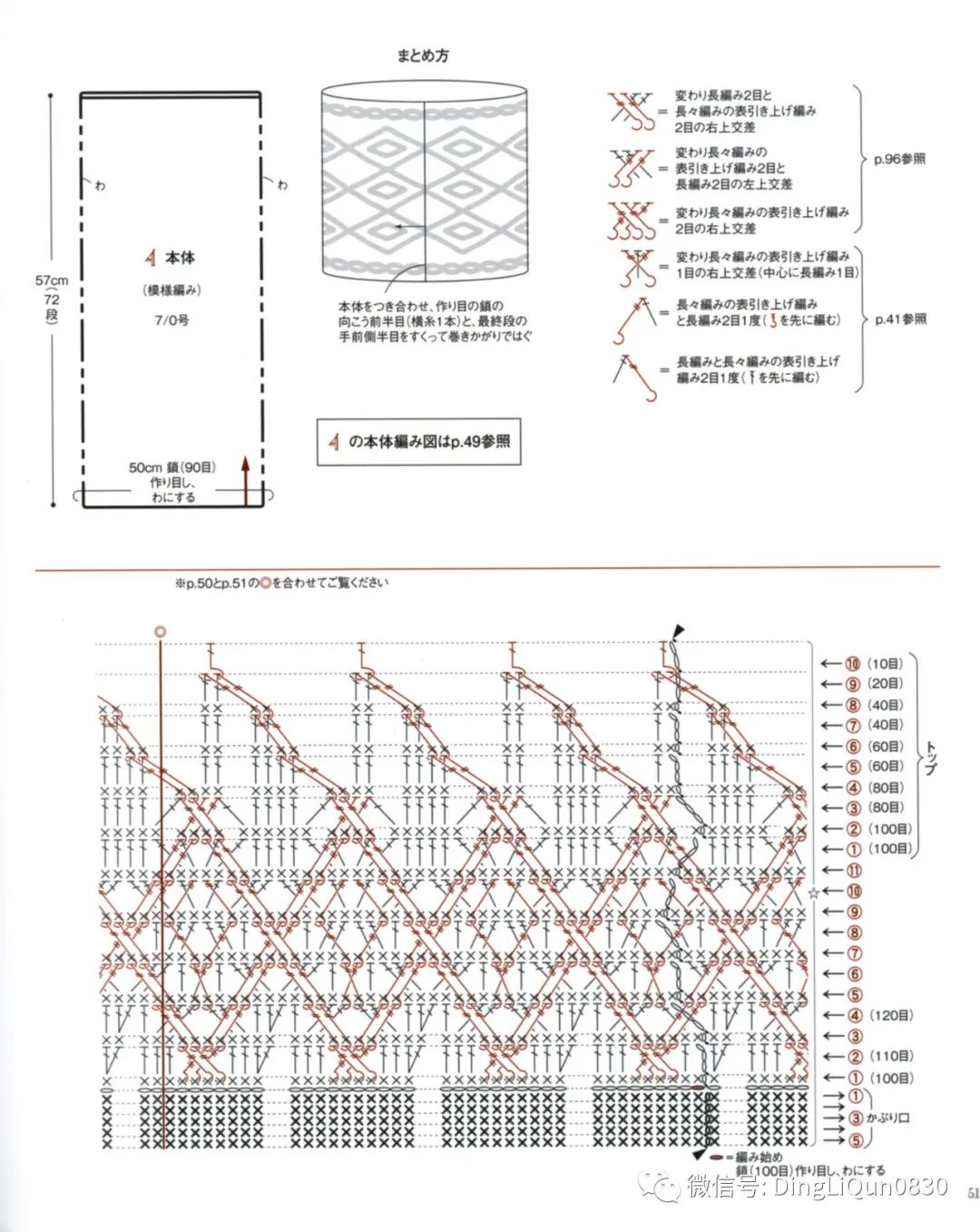 2020年冬季帽子的钩编教程,喜庆帽子围巾钩编