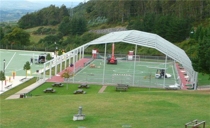 厂家专业设计制造篷房体育馆|丰名实业为你的青春保驾护航