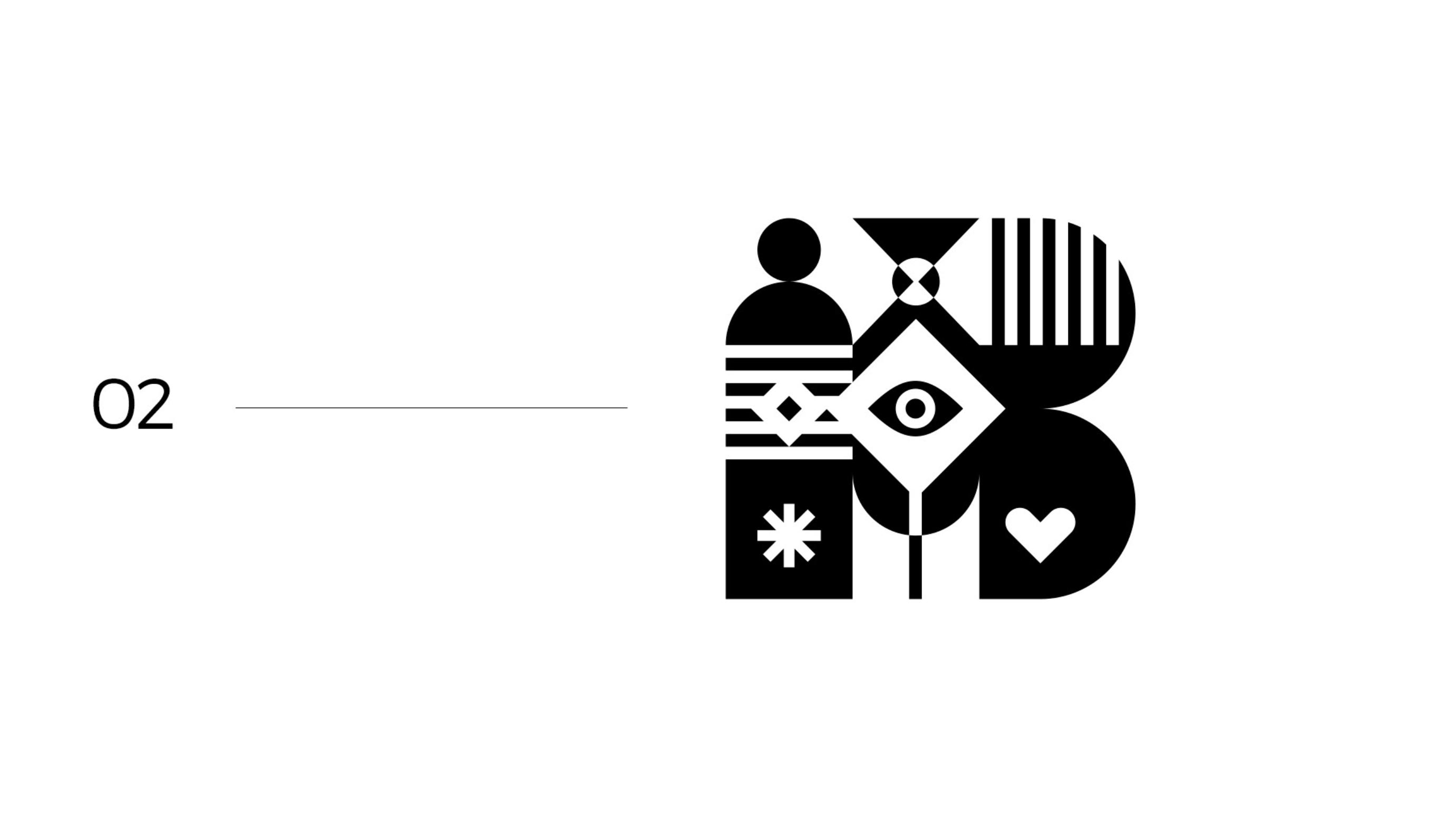 简单有设计感的图案,简单组合图形的精美图案