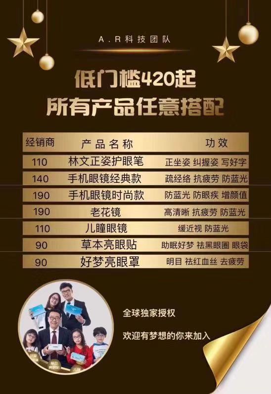 爱大爱眼镜一个多少钱,爱大爱眼镜代理价格表